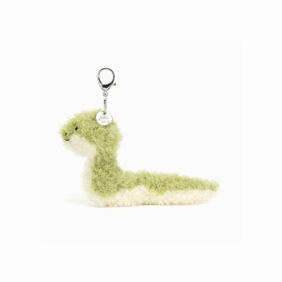 Jellycat Little Snake Bag Charm USA | 85210CLDQ